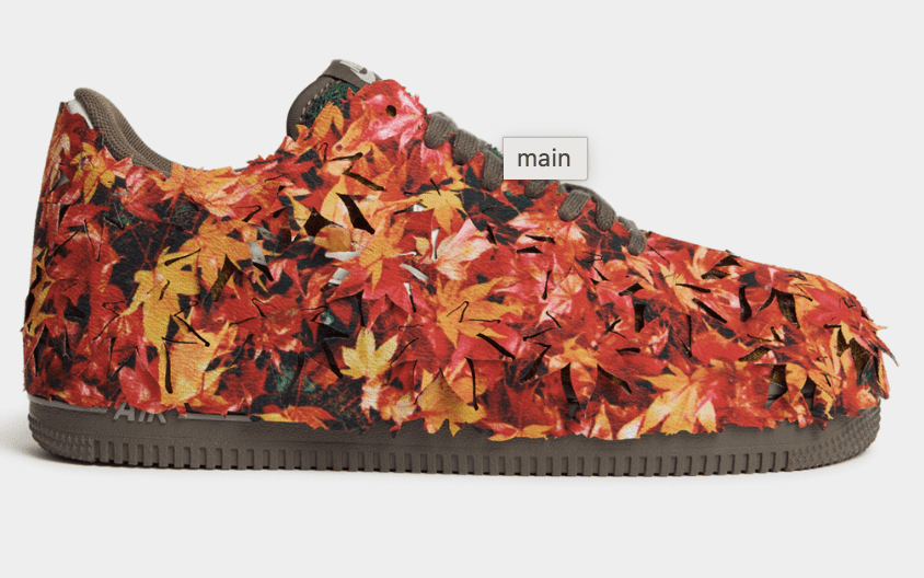 Nike Men's Air Force 1 07' LX Multicolour Real Tree Sneaker Nike