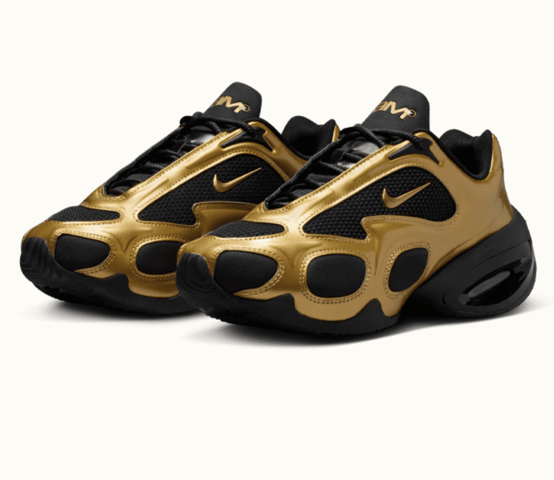 Nike Muse Gold and black