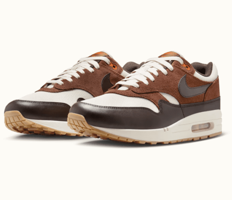 Nike Air Max 1 Essential Thanksgiving FZ5808-108 Light Orewood Brown and Campfire Orange