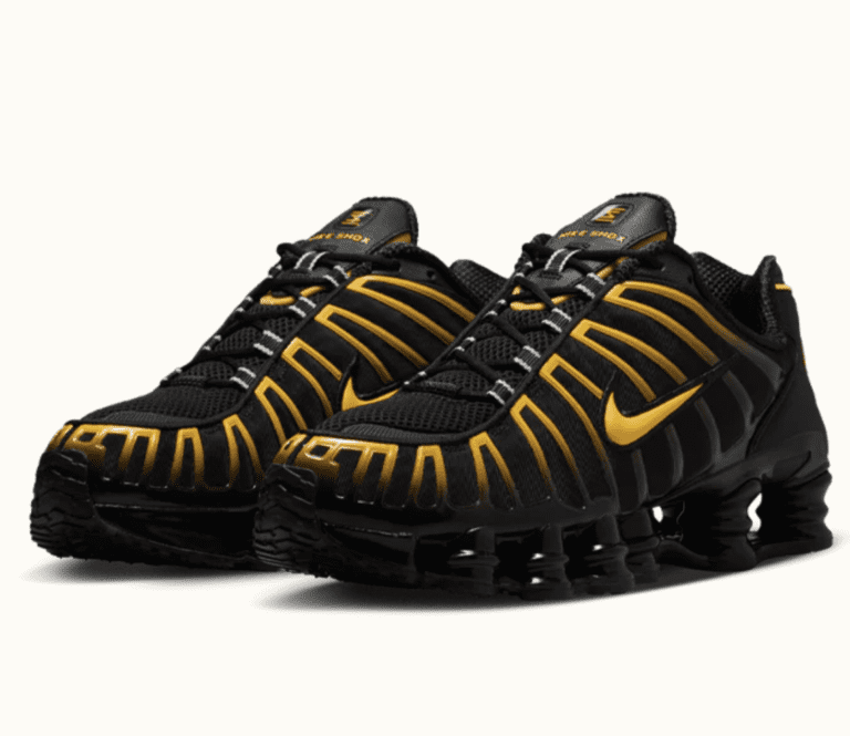 Nike Shox TL Black Metallic Silver Chrome AV3595-013