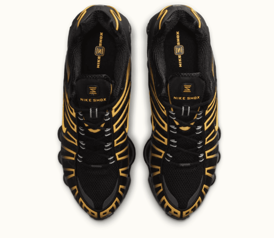 Nike Shox TL Black Metallic Silver Chrome AV3595-013