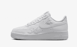 Nike Women's Air Force 1 Low 07 White Roses HF2016-100 Valentine's Day 2025